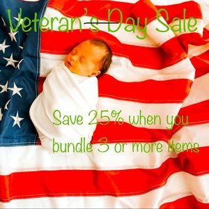 Veteran’s Day Sale! Women’s and Baby clothes.
